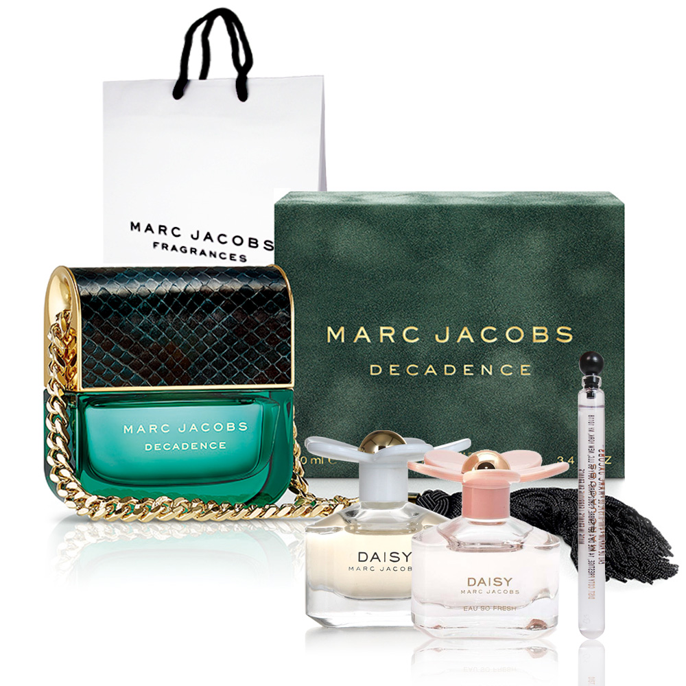 Marc Jacobs 不羈女郎女性淡香精50ml(贈MJ小香三件組)+紙袋