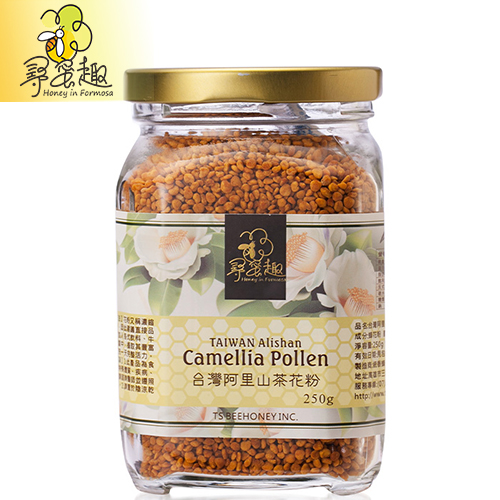 【尋蜜趣】台灣阿里山茶花粉(250g/罐)