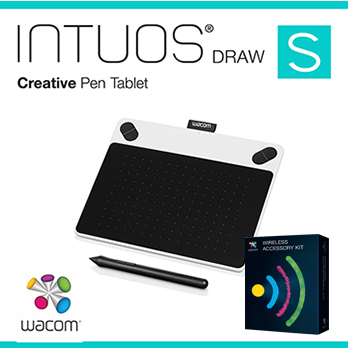 Wacom INTUOS Draw Pen only (S) CTL-490 W0-CX 塗鴉(白)+ 無限模組