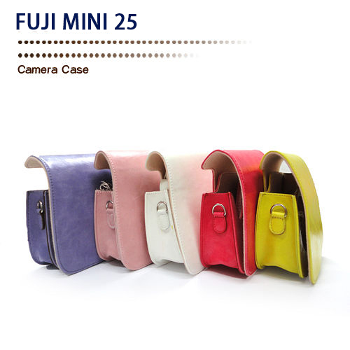 SPLASH 手工皮套 For FUJI MINI 25 (兩件式) 瘋馬型