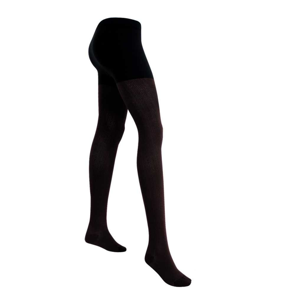 《Melissa 魅莉莎》醫療級時尚彈性襪─褲襪(魅力黑)XL魅力黑