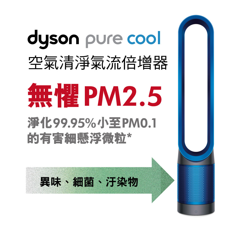 dyson pure cool AM11空氣清淨氣流倍增器(科技藍)【限量福利品】