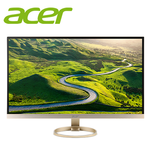   Acer宏碁 H277HU 27型WQHD高解析IPS液晶螢幕(玫瑰金)