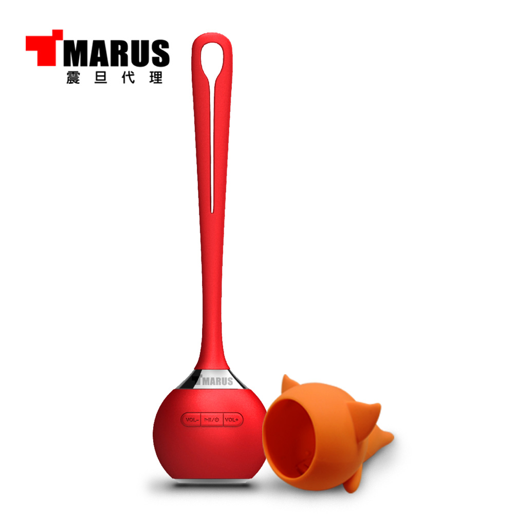 MARUS馬路 我型我素防潑水運動型藍牙喇叭(MSK-99-P)紅色