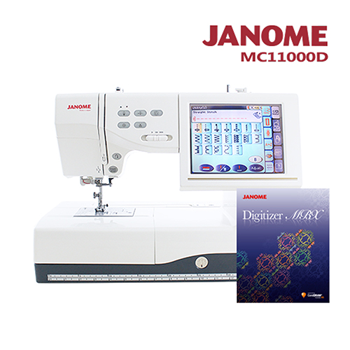 (買一送一)MC11000刺繡縫紉機加送刺繡軟體組合