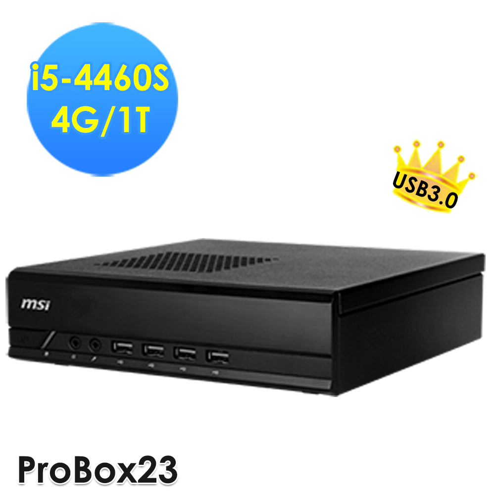 msi微星 ProBox23 2M-024XTW i5-4460S 四核迷你電腦