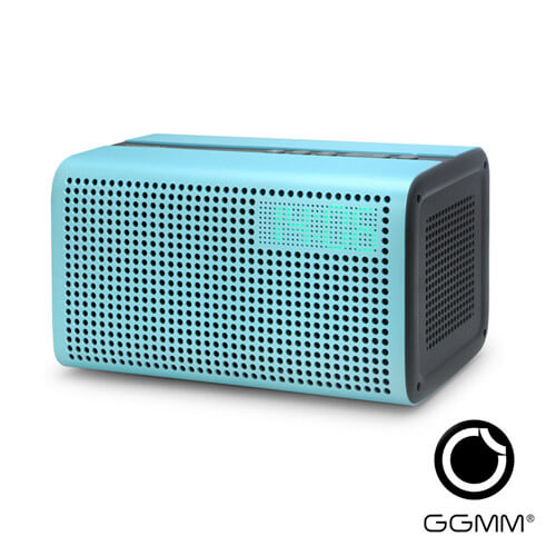 GGMM E3 wifi&藍牙無線音箱-冰藍冰藍