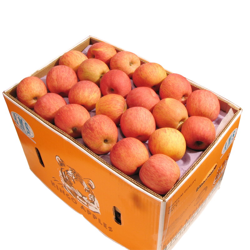 《阿洲水果》智利套袋富士蘋果(88-100粒隨機出貨)