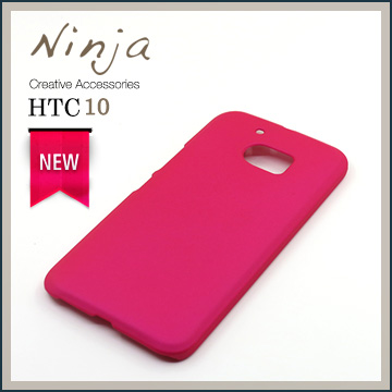 【東京御用Ninja】HTC 10精緻磨砂保護硬殼（桃紅色）