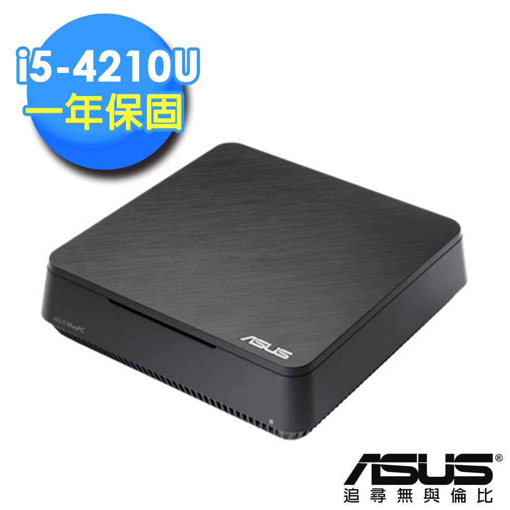 【ASUS】 VIVO PC VC62B《DIY機種》i5-4210U 迷你電腦-無系統 (421000A)