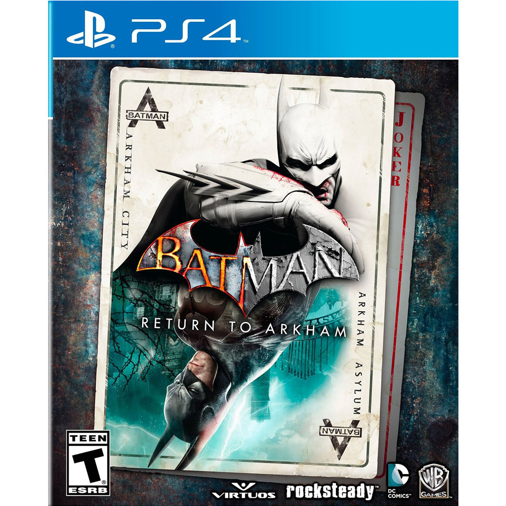 蝙蝠俠：重返阿卡漢 - PS4 亞版 英文版