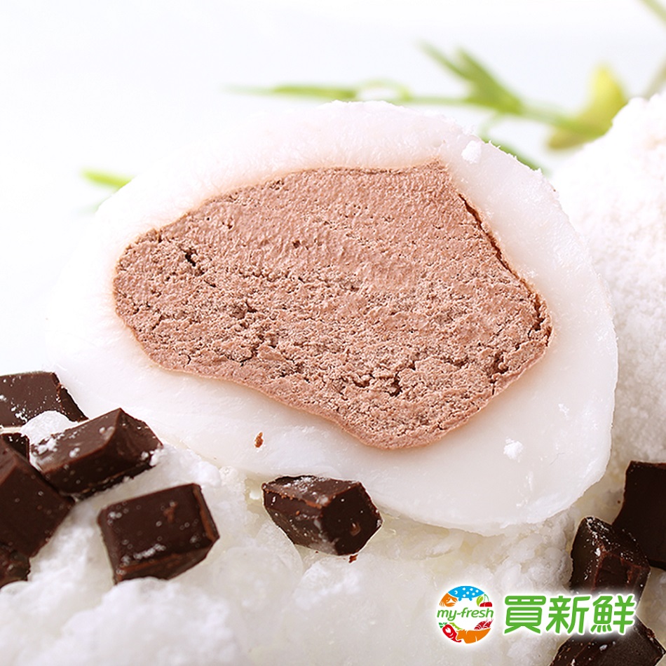【卡莎貝拉】冰凍麻糬巧克力雪Q(80g±5%/顆)