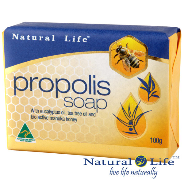 澳洲Natural Life蜂膠深層淨化潔膚皂100g