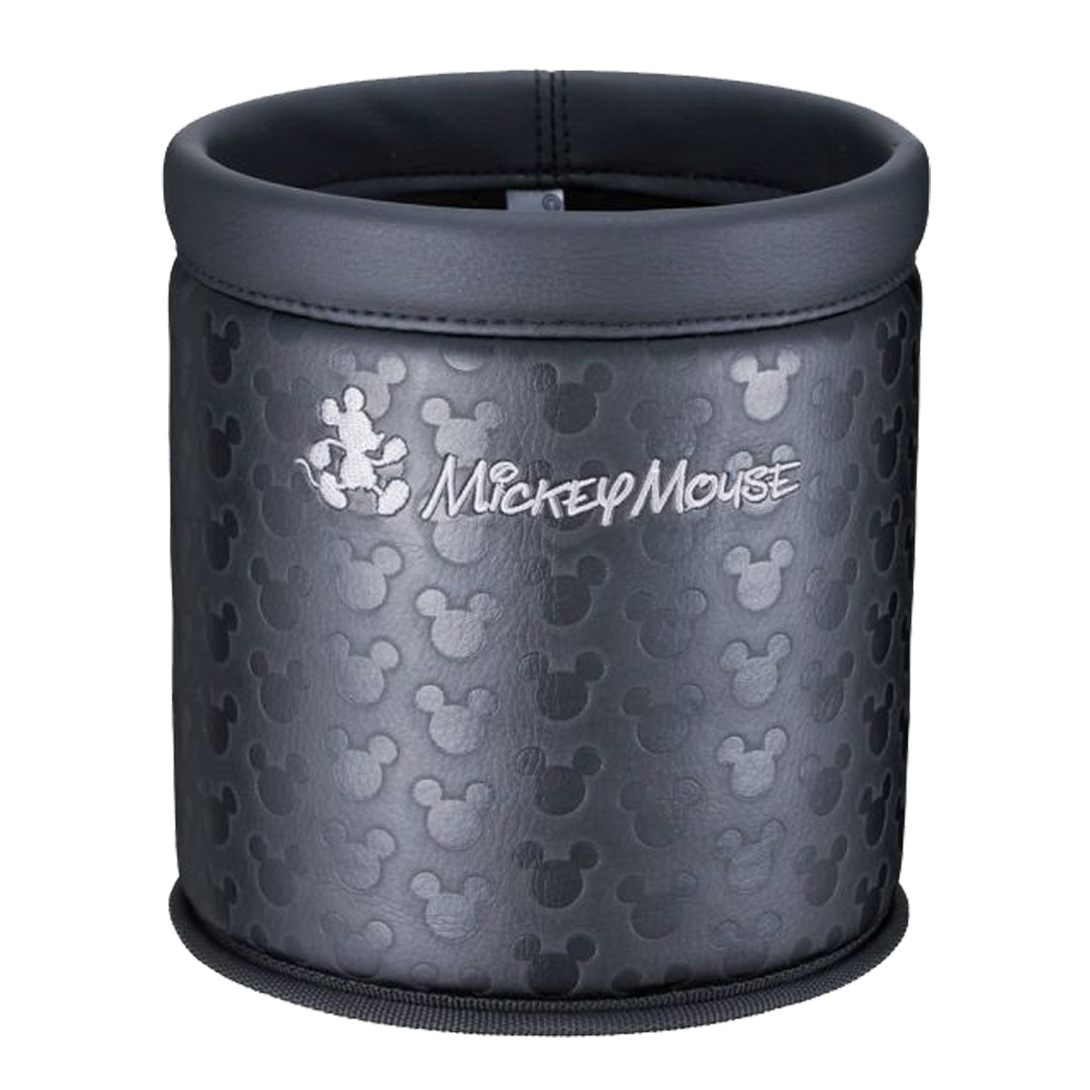 【NAPOLEXx迪士尼】米奇圓型垃圾桶WD-213(汽車︱收納︱置物)
