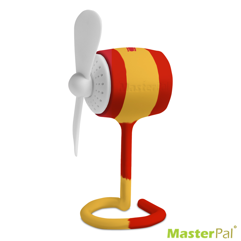 MasterPal TelegoFan 隨身防水多功能風扇 (旗幟款新色)西班牙國旗