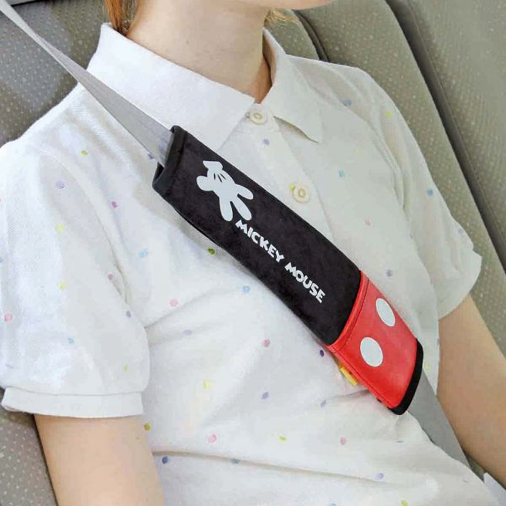 【NAPOLEXx迪士尼】米奇安全帶護套WD293 (汽車︱內裝︱保護套)