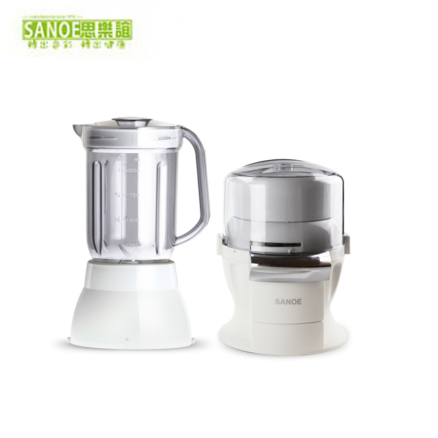 新品上市! 思樂誼 SANOE 生機食品料理機(二合一) P302 白色 食物調理