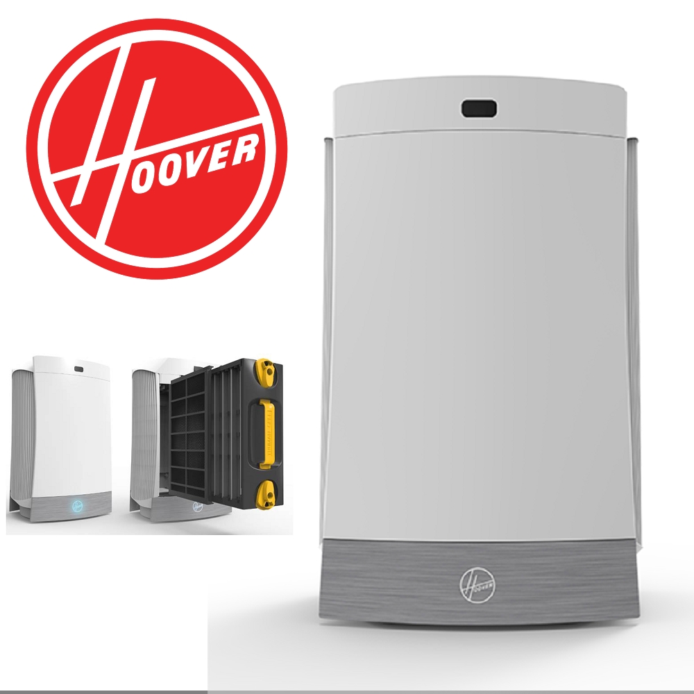 Hoover 美國第一 信譽品牌 Dual Max PRO空氣清淨機白色