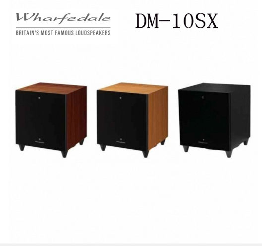 WHARFEDALE DM-10SX 主動式超低音喇叭紅木/黑色 經典木紋貼皮 重低音紅木色