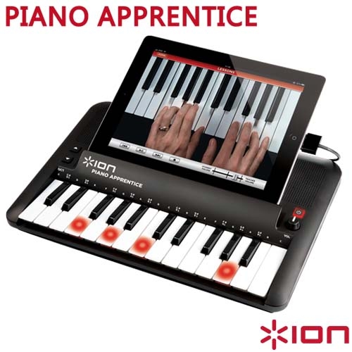 【ion Audio】PIANO APPRENTICE蘋果專用鋼琴學習機