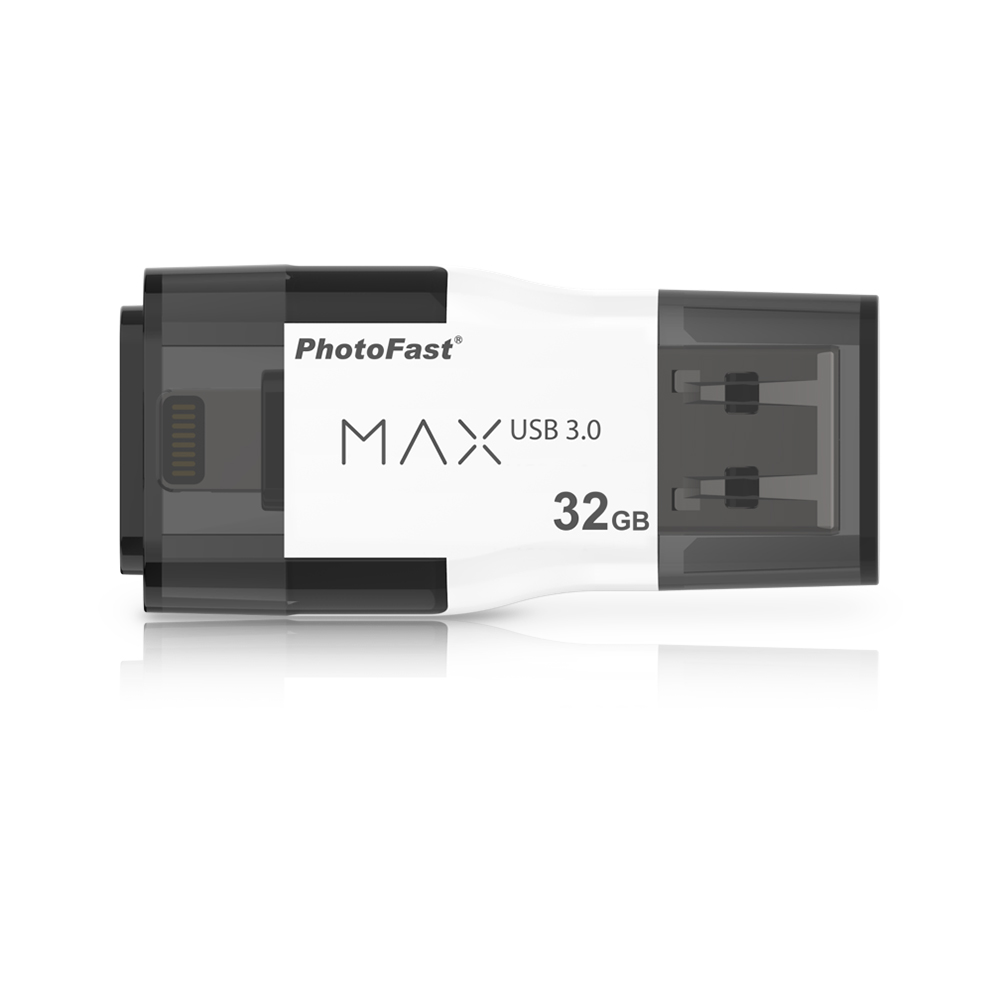 PhotoFast i-FlashDrive MAX GEN2 3.0 雙頭龍 32G iPhone/iPad隨身碟