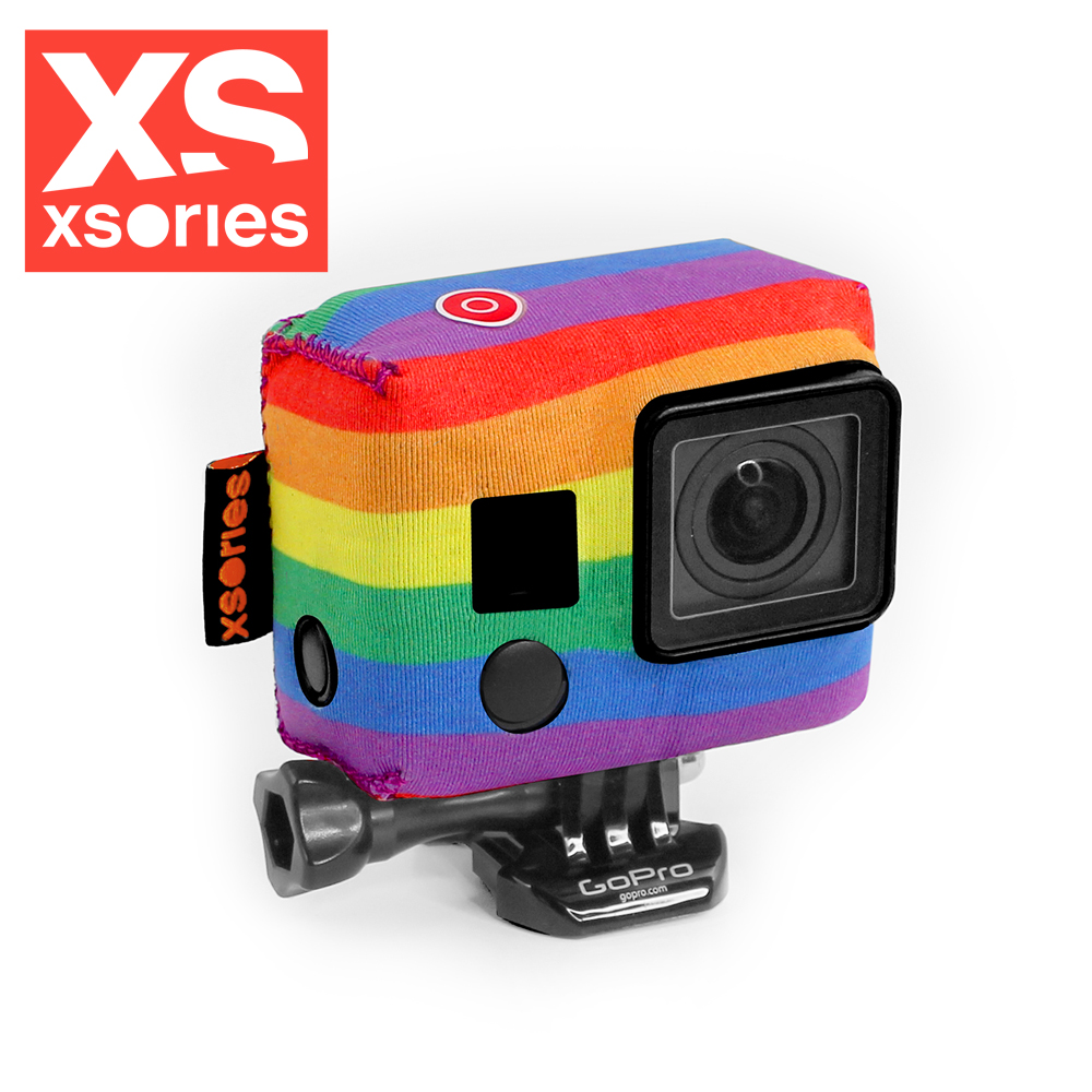 法國XSories TuXSedo GoPro HERO4保護套彩虹