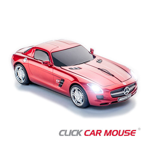 【Click Car Mouse】MERCEDES-BENZ SLS AMG - 紅色款