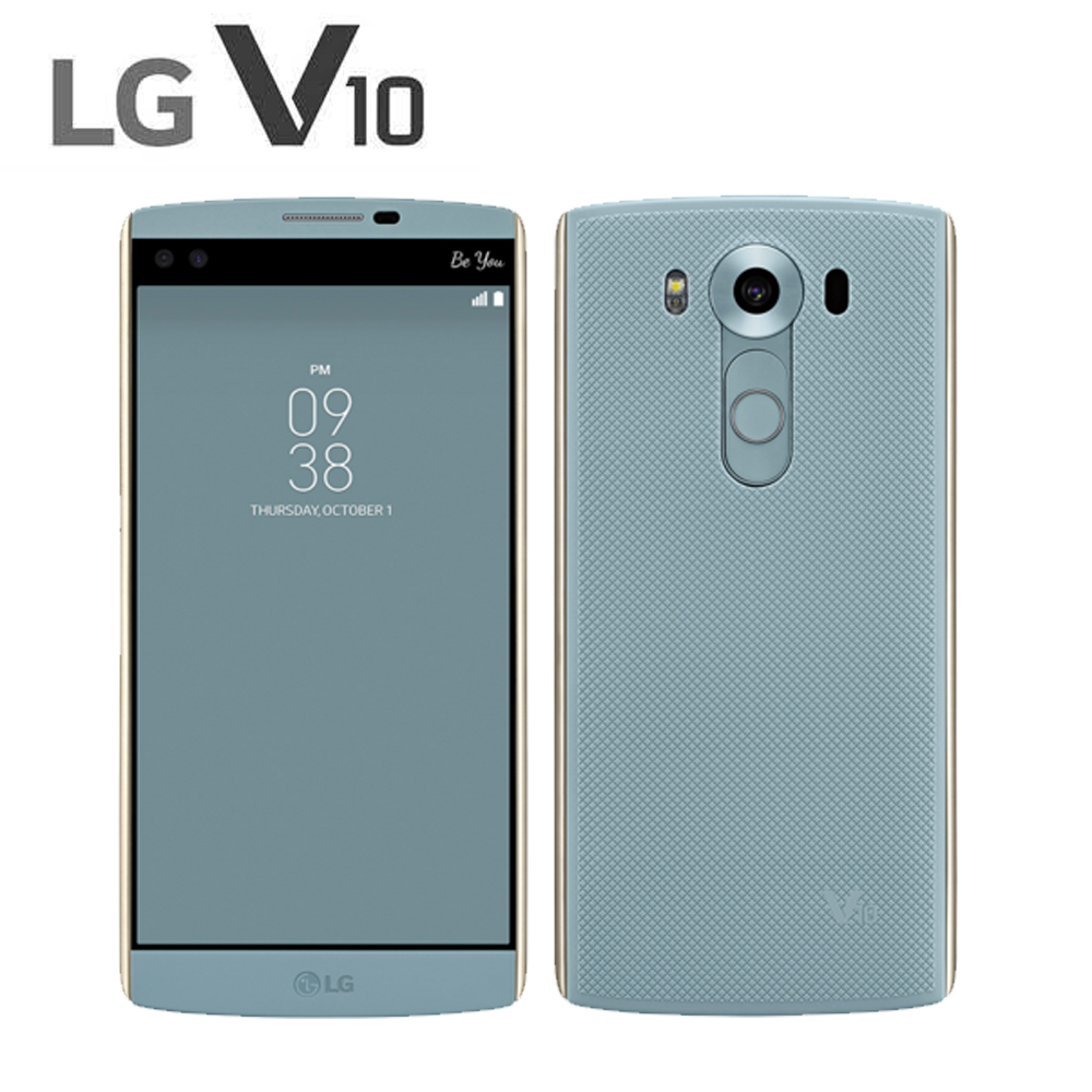 LG V10 雙螢幕+雙前鏡頭5.7吋4G LTE全頻旗艦智慧機(4G/64G版)淺藍