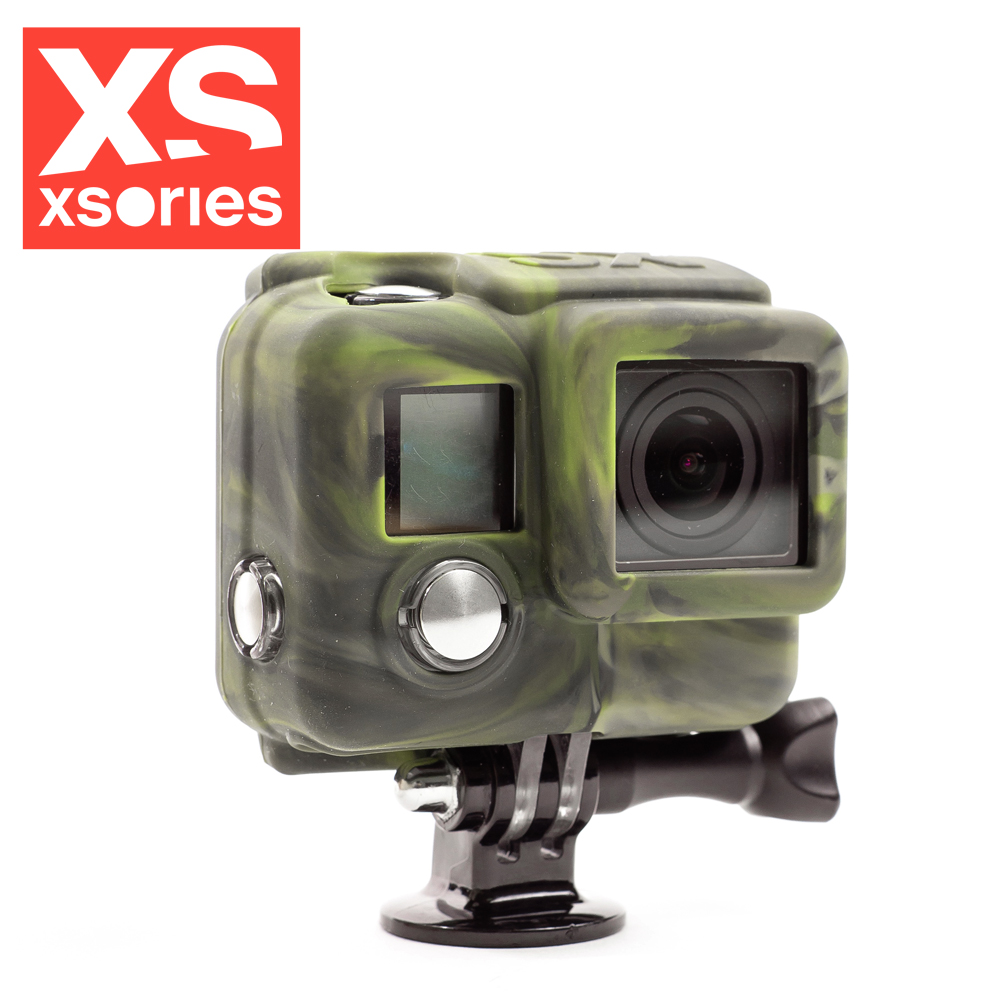 法國XSories SILICONE COVER GoPro Hero4矽膠保護套迷彩
