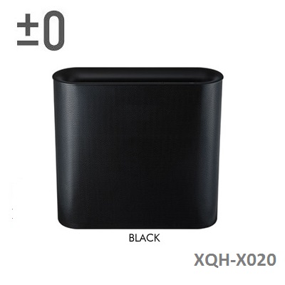【超值二入組】日本±0設計 空氣清淨機 XQH-X020 (黑)黑