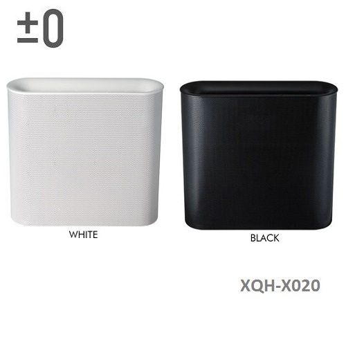 【超值2入組】日本±0設計 空氣清淨機 XQH-X020 (黑/白)二色黑白