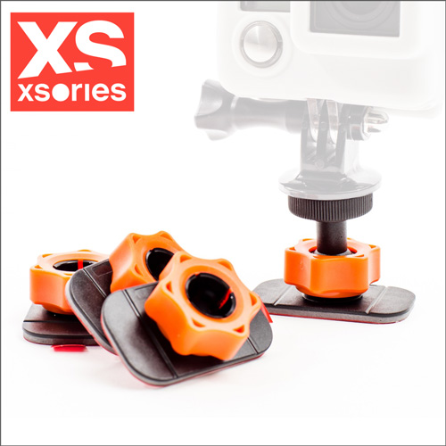 法國XSories STICKY MOUNTS GoPro運動攝影機黏貼固定座