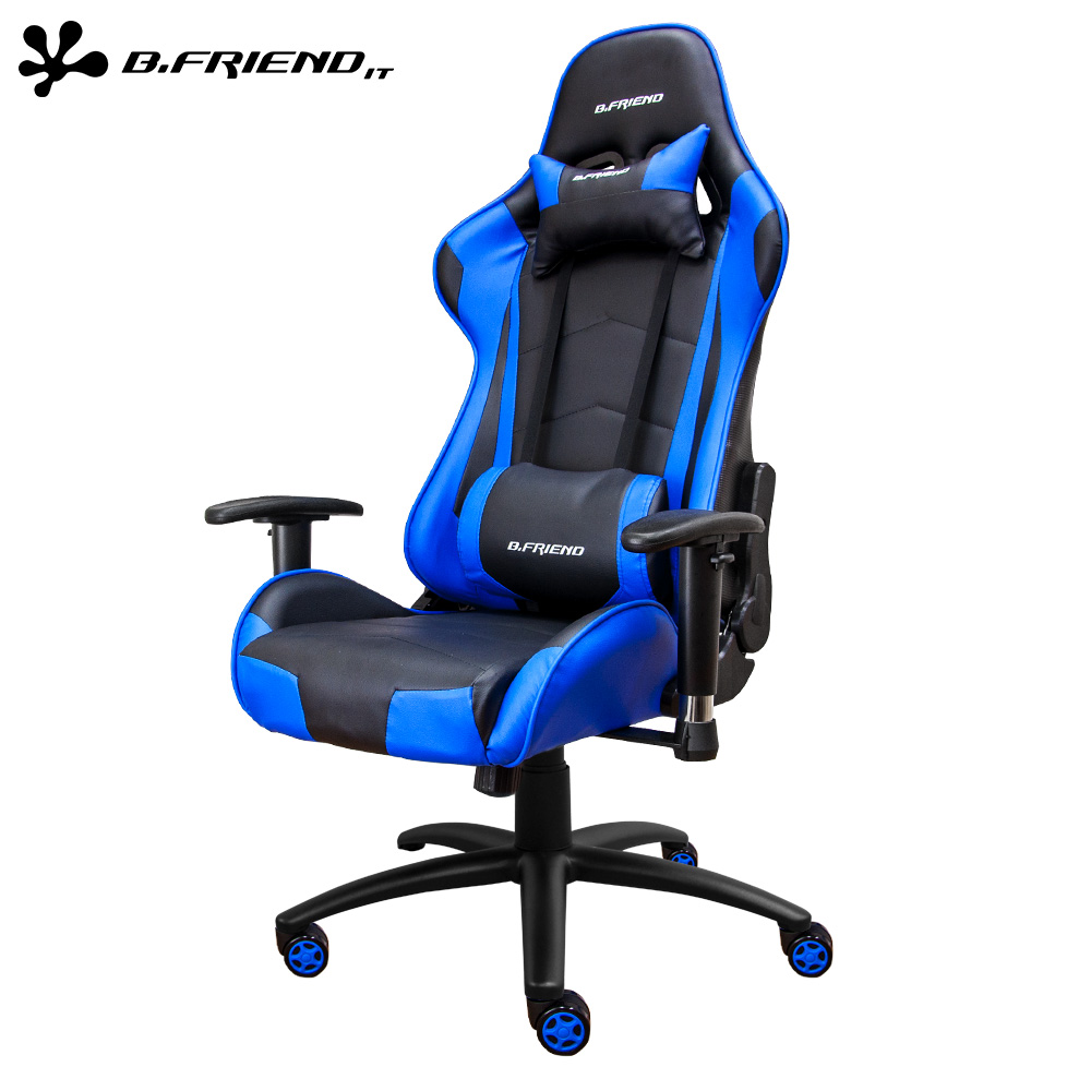 B.Friend GC03 電競專用椅-藍黑