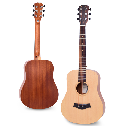 美國品牌 Enya 34吋 雲杉木面板 旅行吉他(EB-02)+豪華5配件