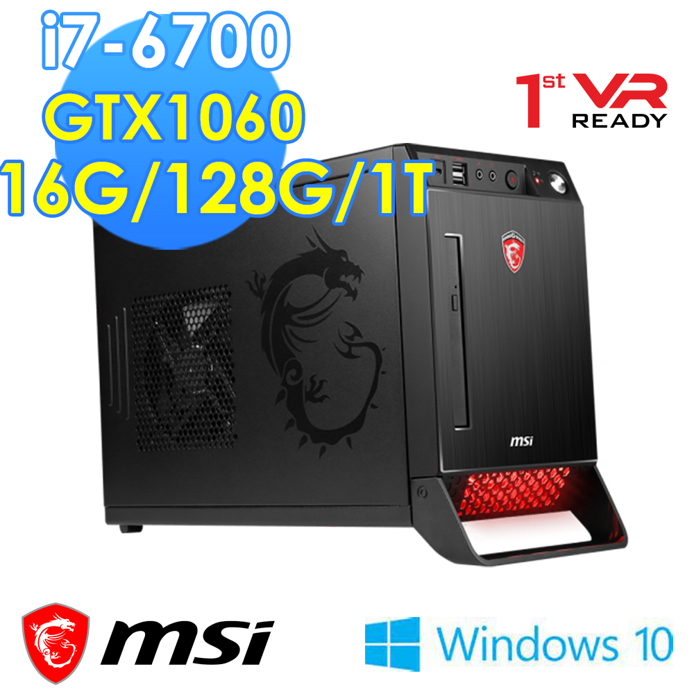 【msi微星】Nightblade X2B-235TW i7-6700 GTX1060 WIN10(電競桌機)