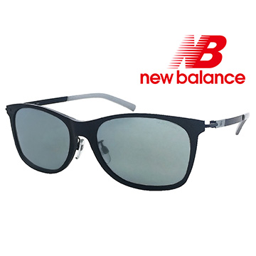 【New Balance】超輕不鏽鋼-偏光太陽眼鏡-黑框(#NB8053-C1P)