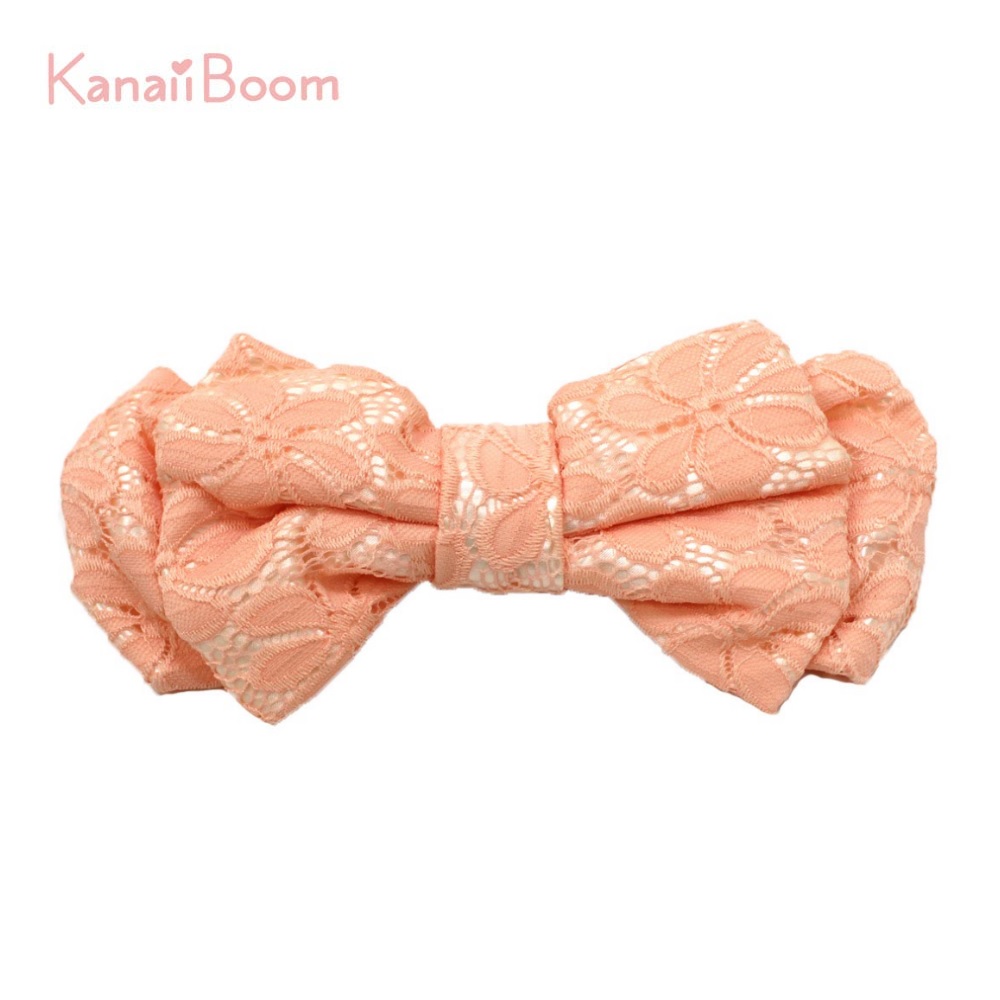 【U】Kanaii Boom - 夢幻蕾絲公主髮帶(四色可選) - 粉色