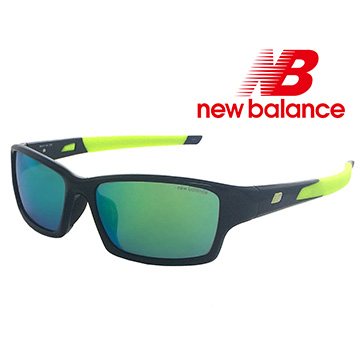 【New Balance】運動太陽眼鏡-水銀綠鏡面/銀光鏡腳(NB8040-C09)