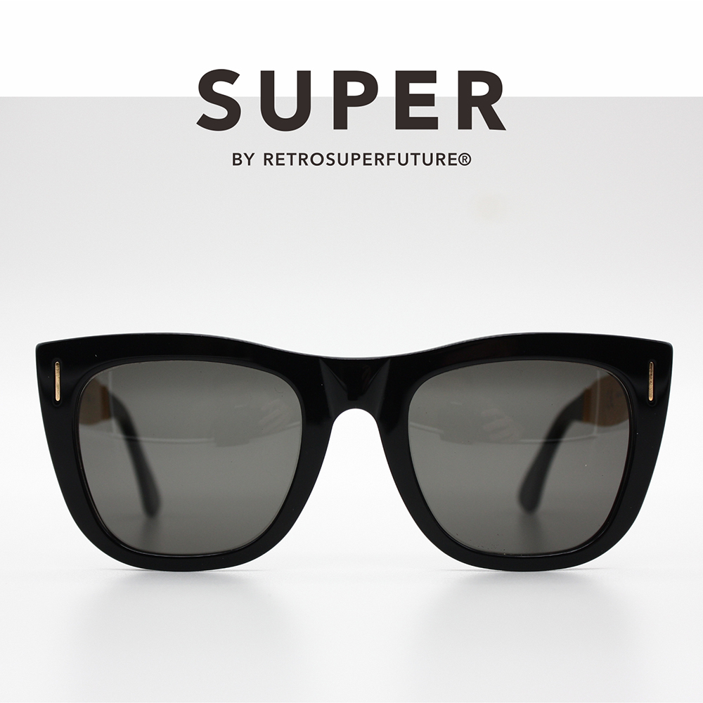 SUPER太陽眼鏡 - GALS FRANCIS BLACK GOLD