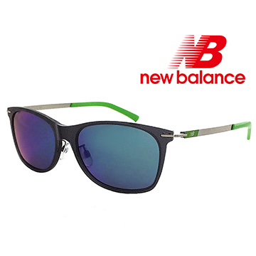 【New Balance】超輕不鏽鋼-偏光水銀綠鏡面太陽眼鏡/綠腳(NB8053-C04P)