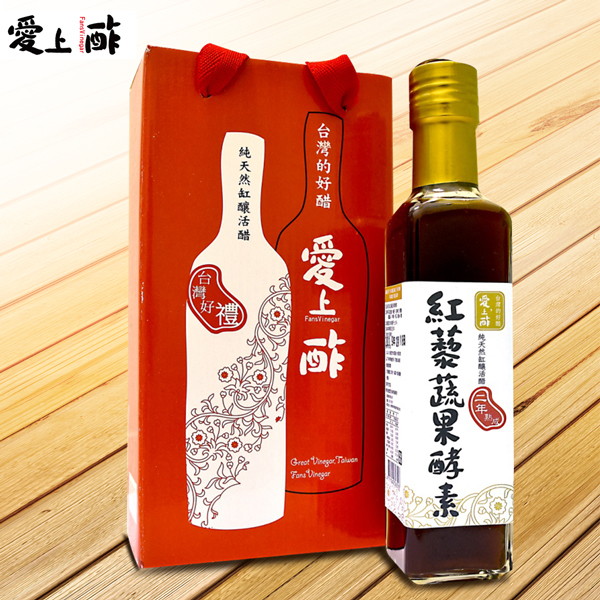 愛上酢 紅蔾蔬果酵素 (250ml/瓶)