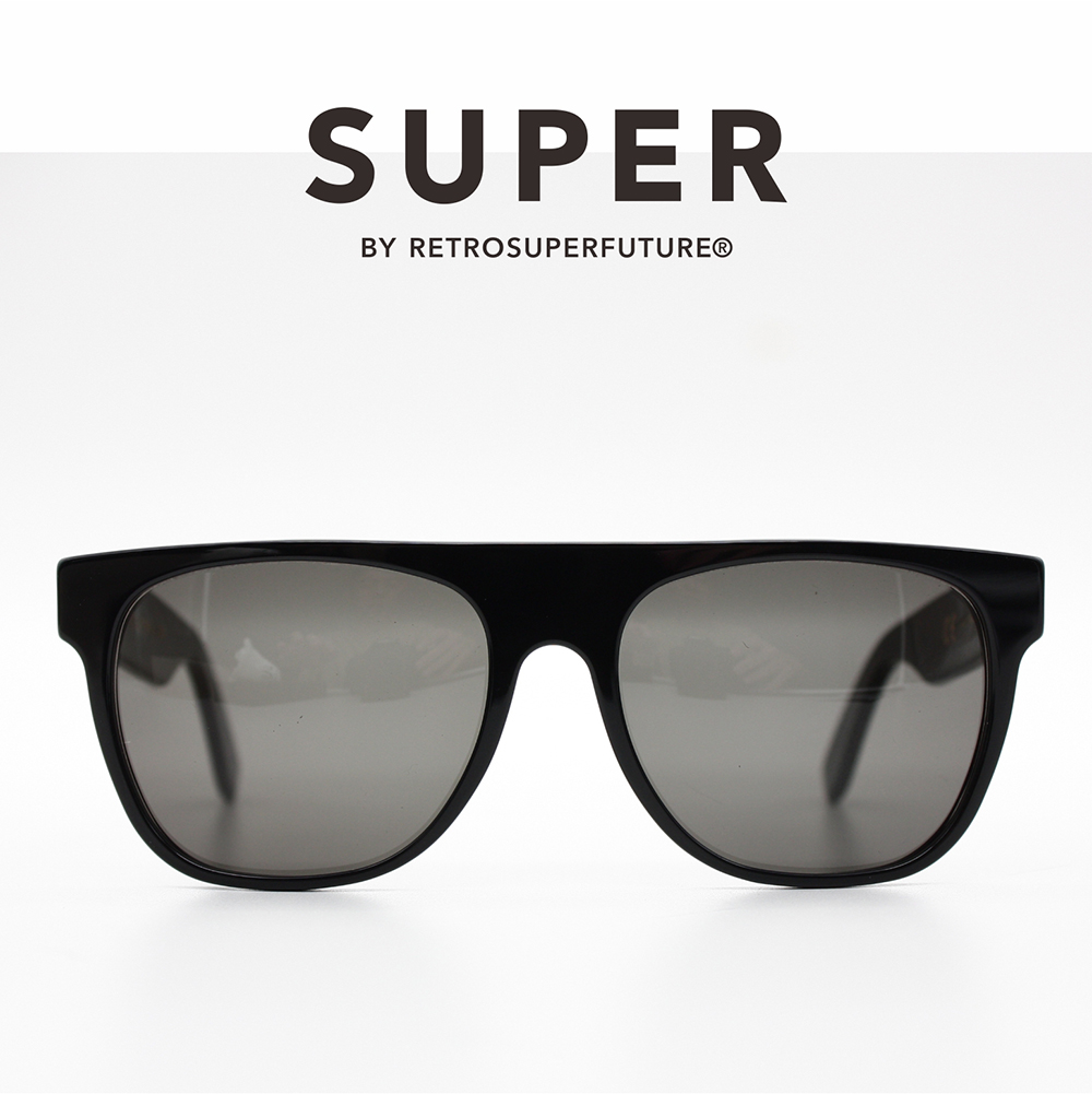 SUPER太陽眼鏡 - FLAT TOP BLACK