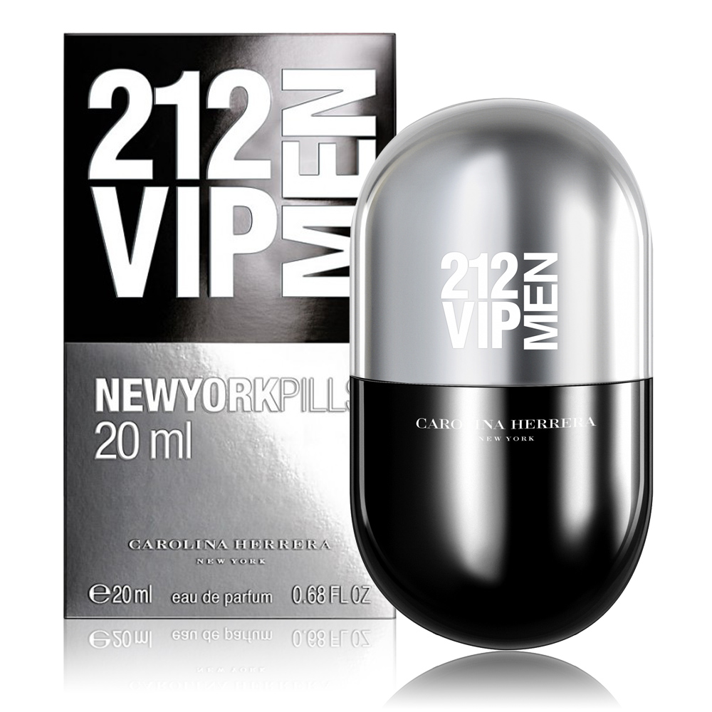 Carolina Herrera 212都會男/212都會女/VIP男/VIP女/VIP粉紅香檳紐約小膠囊系列20ml(5款任選)VIP男(黑)