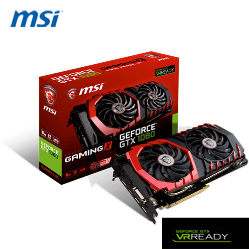 MSI 微星 GeForce GTX 1080 GAMING X 8G 顯示卡