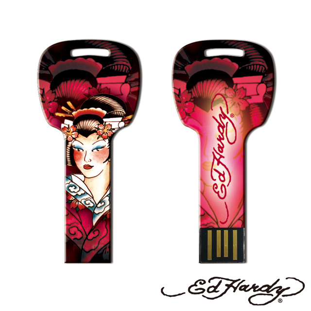 ED HARDY USB KEY 4GB  限量碟藝妓刺青