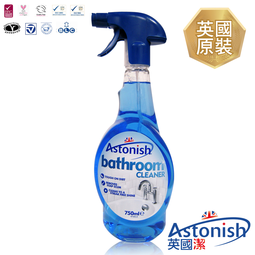 【Astonish英國潔】 速效去污浴廁清潔劑1瓶(750mlx1)