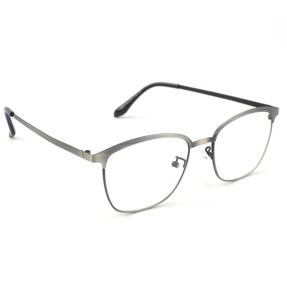 英國NATKIEL -  簡約質感設計黑銀細框眼鏡 (英國飾品品牌)
