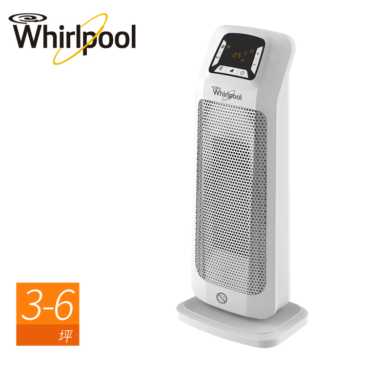 惠而浦Whirlpool-電子式陶瓷電暖器 WFHE50W