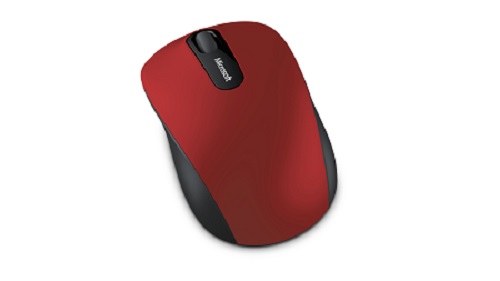 Microsoft Bluetooth行動滑鼠3600 紅色 (藍芽 4.0) PN7-00020