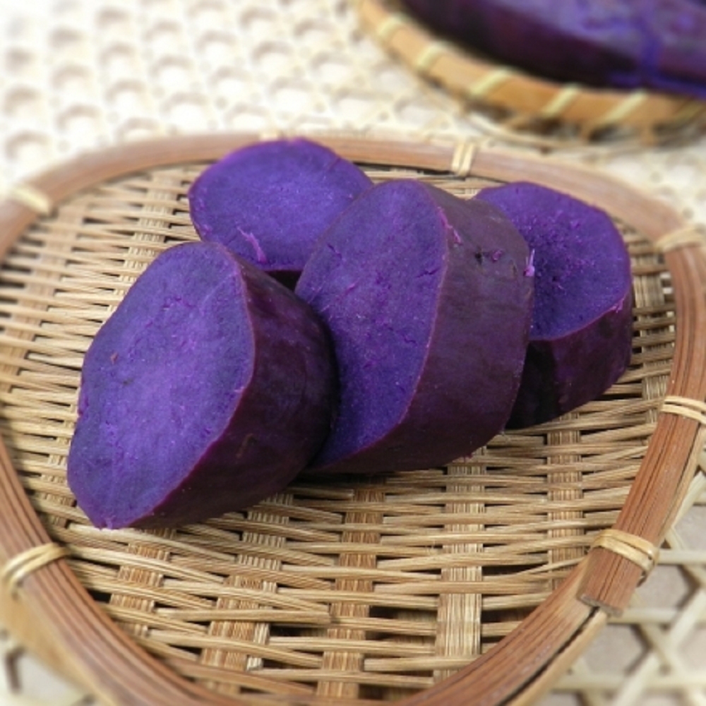 《好神》台灣在地安心紫芋熟地瓜8包組(500G±10%/包)